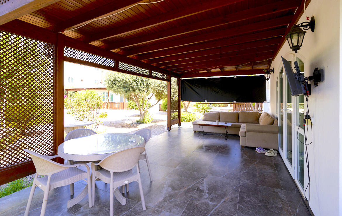 Апартаменты 3+1 в Aphrodite Beach Resort на берегу моря