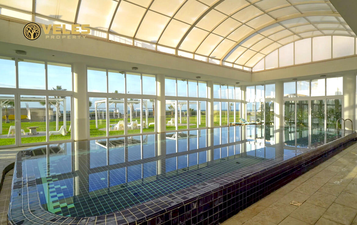 Апартаменты 3+1 в Aphrodite Beach Resort на берегу моря