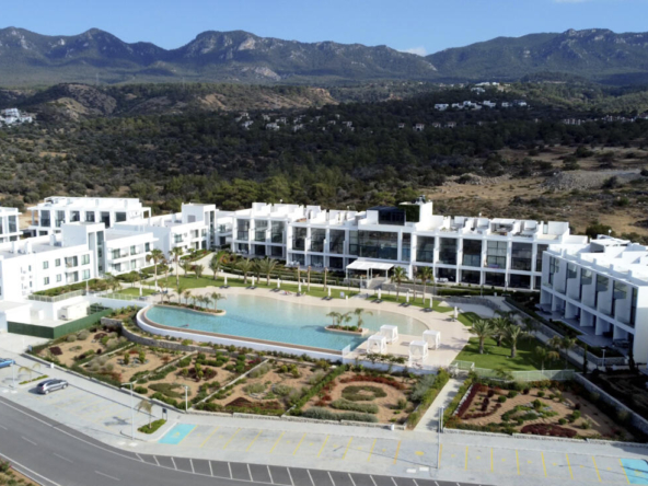 Апартаменты 2+1 с террасой на крыше в Sun Valley Cove Garden