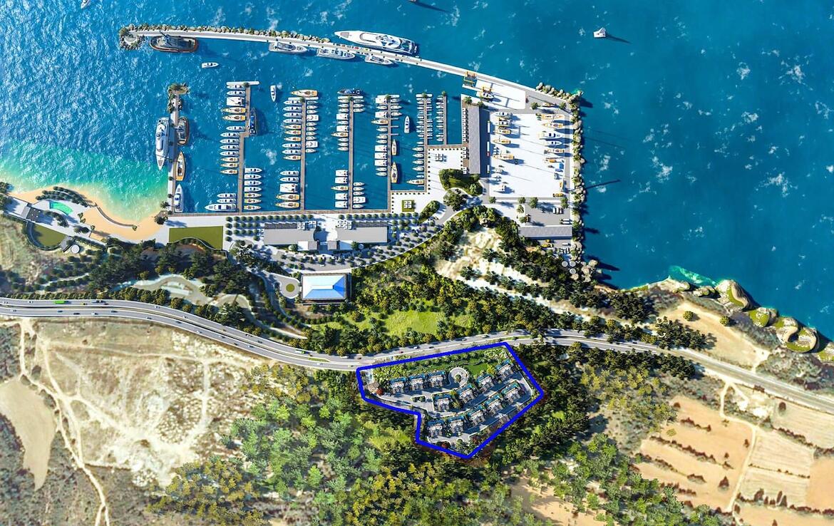 Таунхаус 3+1 в роскошном комплексе Karpaz Gate Marine