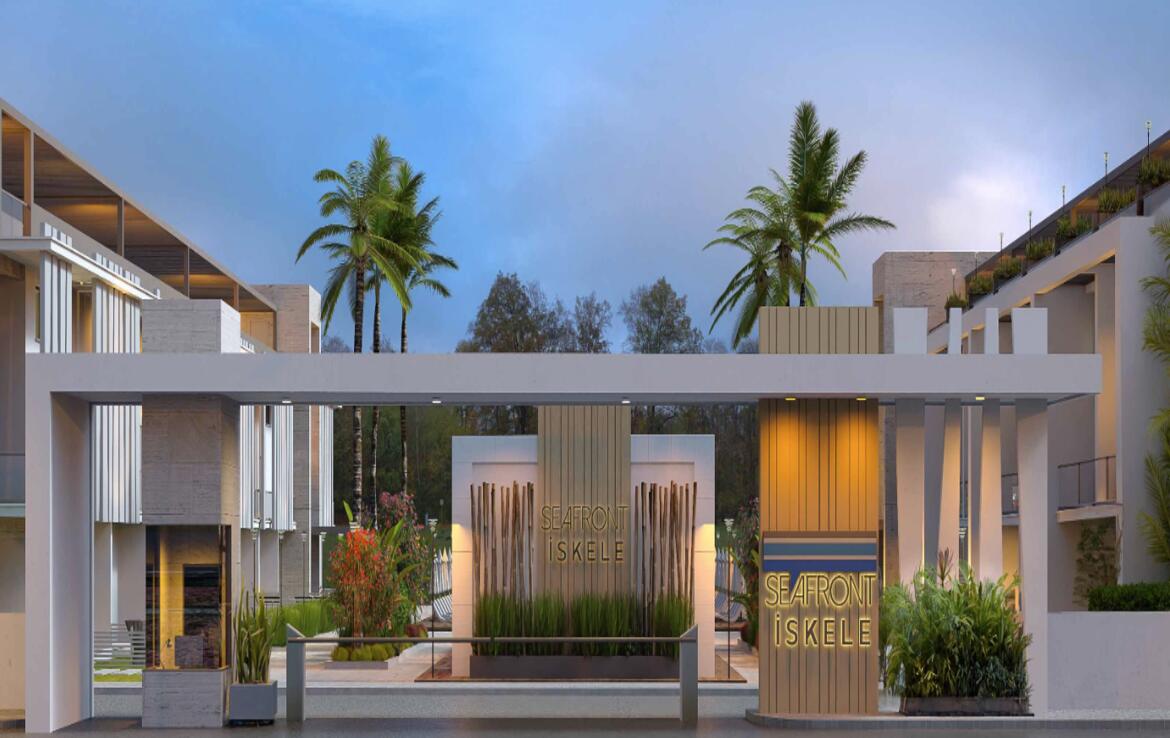 Апартаменты 1+1 у моря в комплексе Seafront