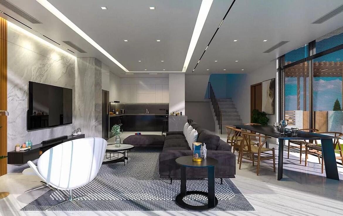 Таунхаус 3+1 в роскошном комплексе Karpaz Gate Marine