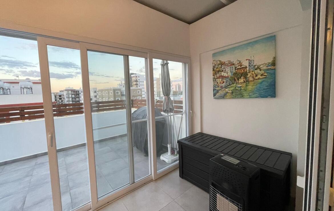 Пентхаус 2+1 в центре Фамагусты в комплексе Berçem