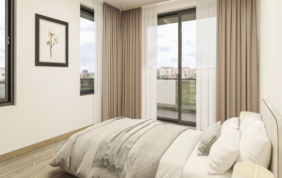 Современная вилла с 3 спальнями у моря