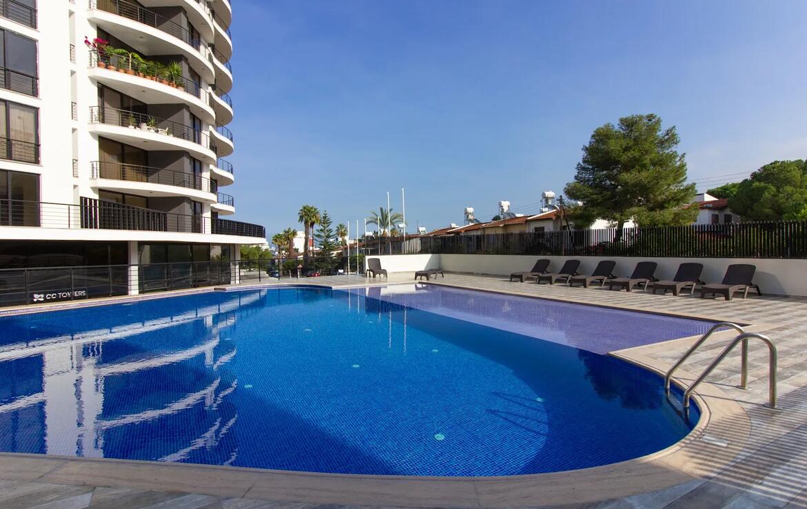 Студия с потрясающим видом в CC TOWERS